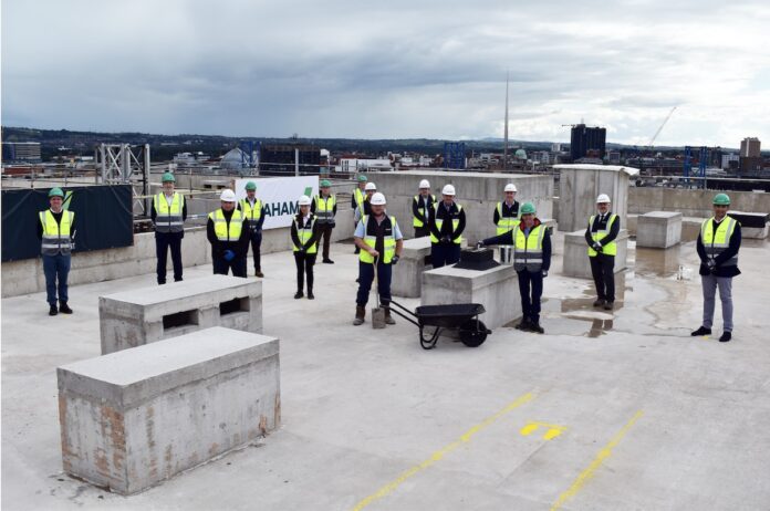LIV Student York Street complex, Belfast topping out ceremony - GRAHAM | PBSA News LIV Student York Street complex, Belfast topping out ceremony - GRAHAM | PBSA News