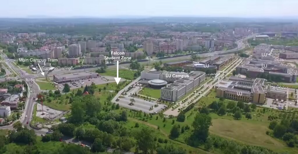 Falcon Student Zone - Kamieniarska Location - UJ Campus - Falcon Development | PBSA News