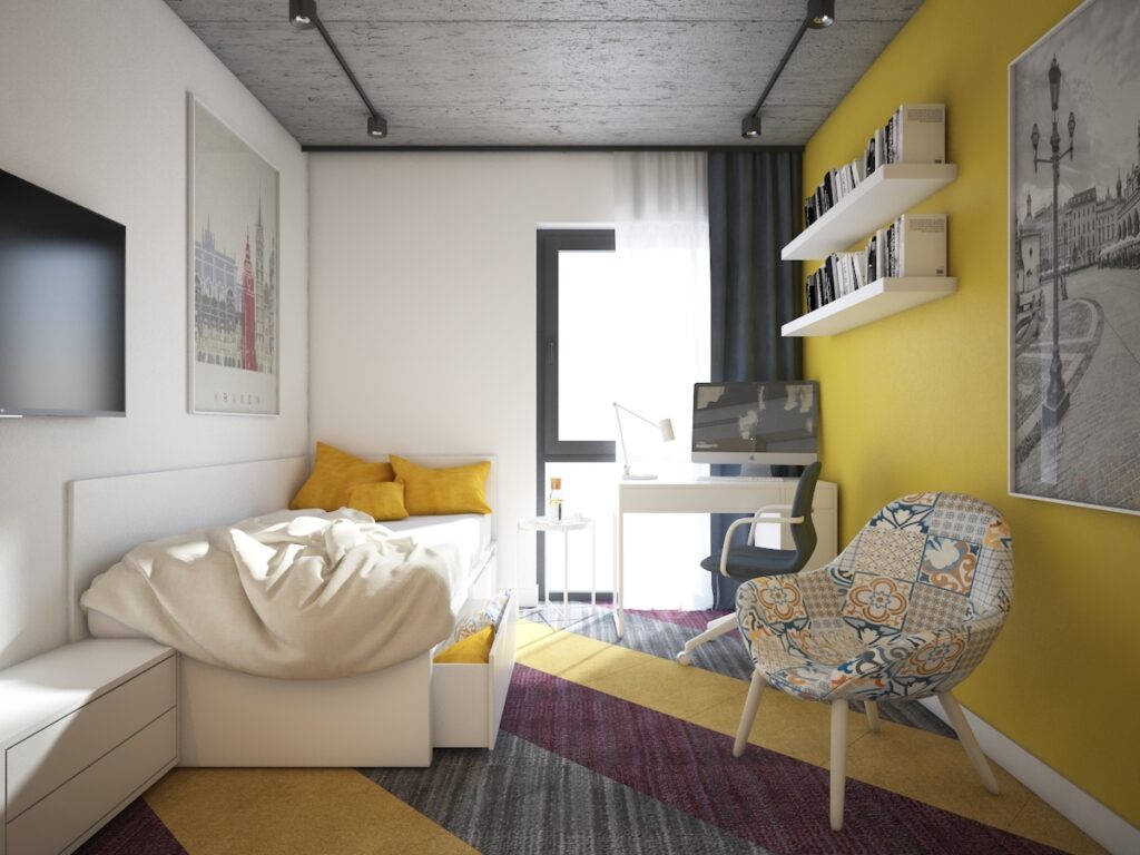 Purpose-built student room at scheme in Krakok - Falcon Development | PBSA News