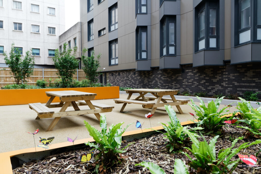 Communal space at the Oldway Centre scheme, now under management with Fresh - Midos Group | PBSA News