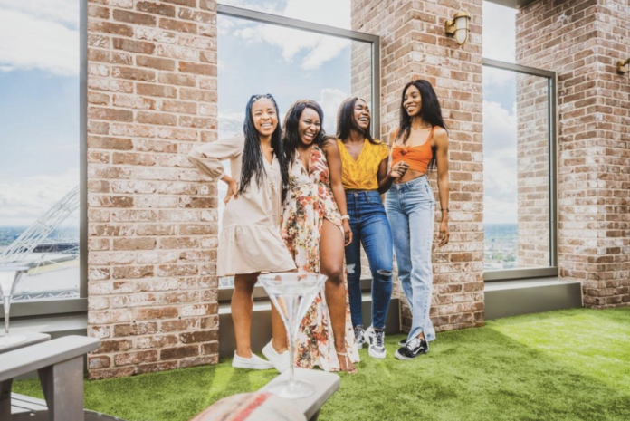 Student residents at The Robinson BTR scheme in Wembley Park - Quintain Living | PBSA News Student residents at The Robinson BTR scheme in Wembley Park - Quintain Living | PBSA News