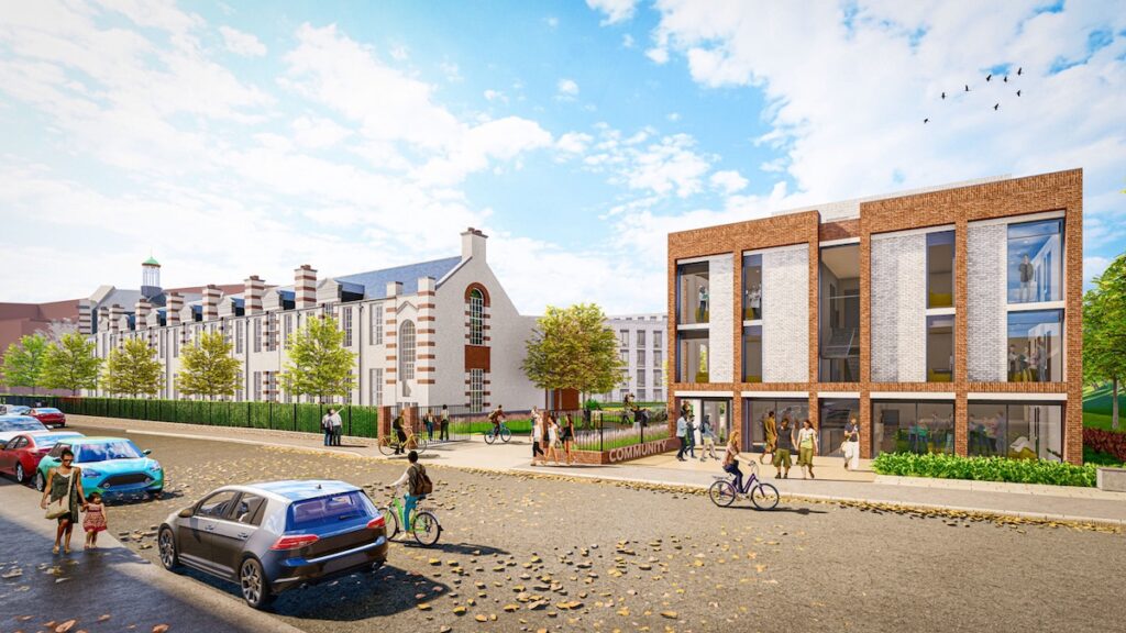 What the scheme could look like on the former Tynecastle High School site - S1 Developments | PBSA News