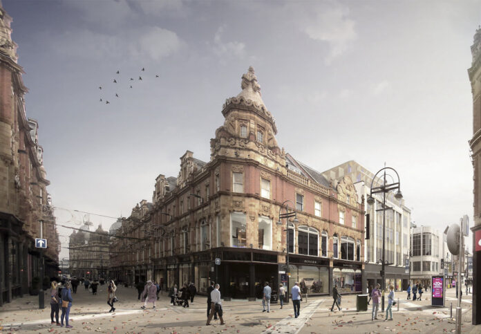 Briggate Street. Image credit: CJCT Architects - Orchard Street | PBSA News Briggate Street. Image credit: CJCT Architects - Orchard Street | PBSA News