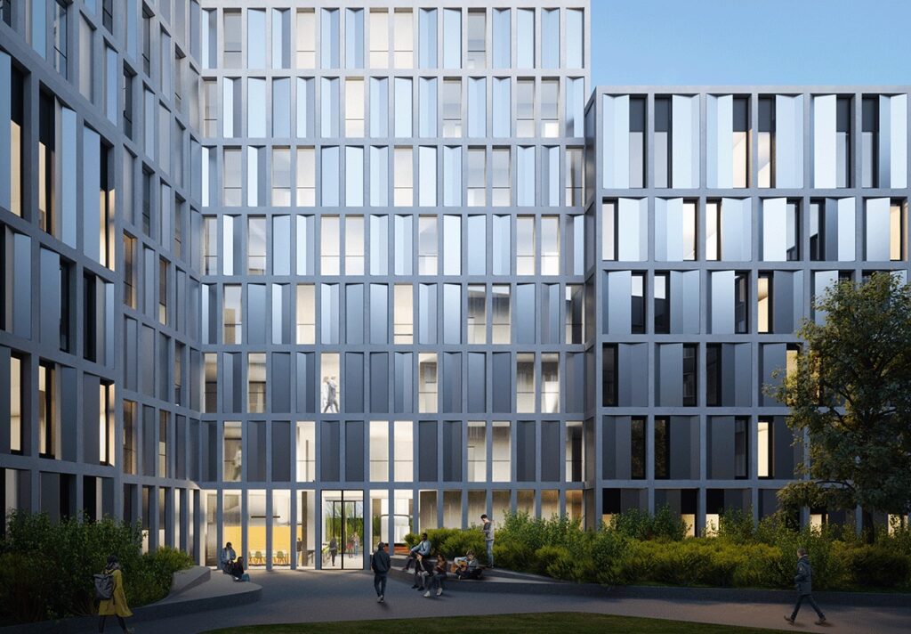 Exterior of aparto Milan Ripamonti student scheme - aparto | Hines | PBSA News