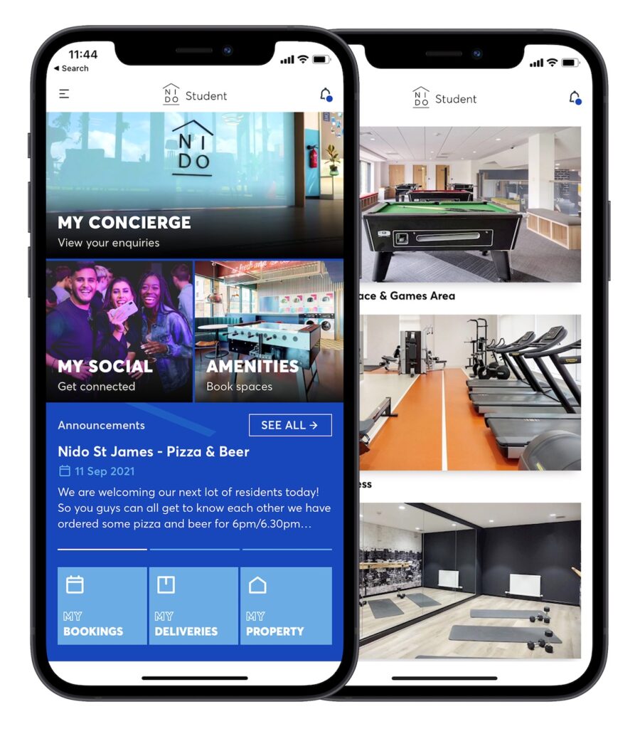 Nido app - created through a partnership with Spike Global | PBSA News