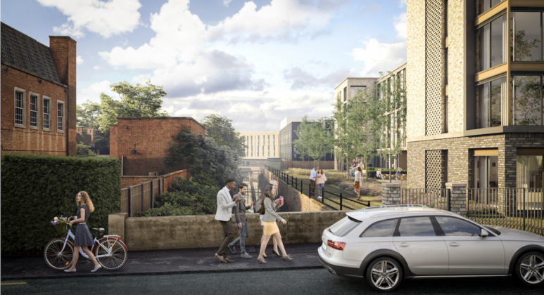 Triumph House PBSA in Nottingham - DPP Planning | Cassidy Group | Maber | PBSA News