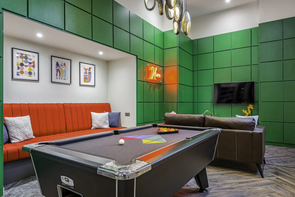 Communal pool table - IconInc | PBSA News