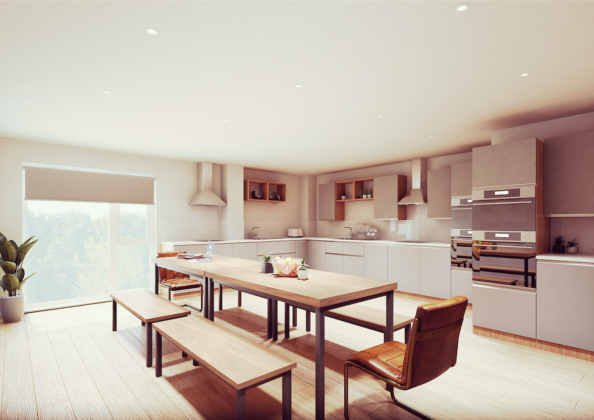Hosting kitchen at Deakins Place - Student Roost | PBSA News