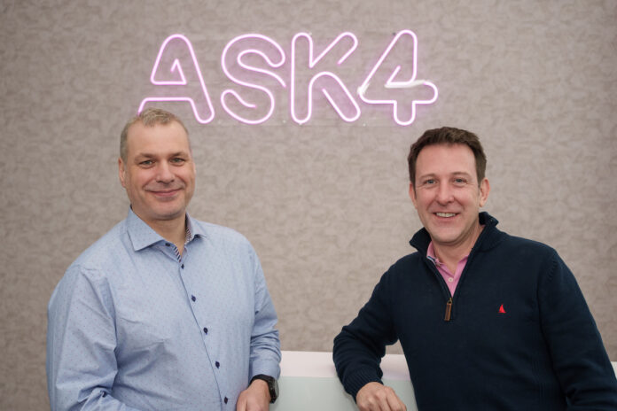 (L) Andy Davidson, CTO and Product Director, (R) Andrew Dutton, CEO, ASK4 | PBSA News (L) Andy Davidson, CTO and Product Director, (R) Andrew Dutton, CEO, ASK4 | PBSA News