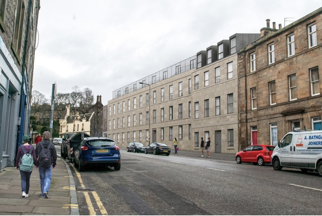 Montrose Terrace student accommodation scheme in Edinburgh | GRAHAM | PBSA News