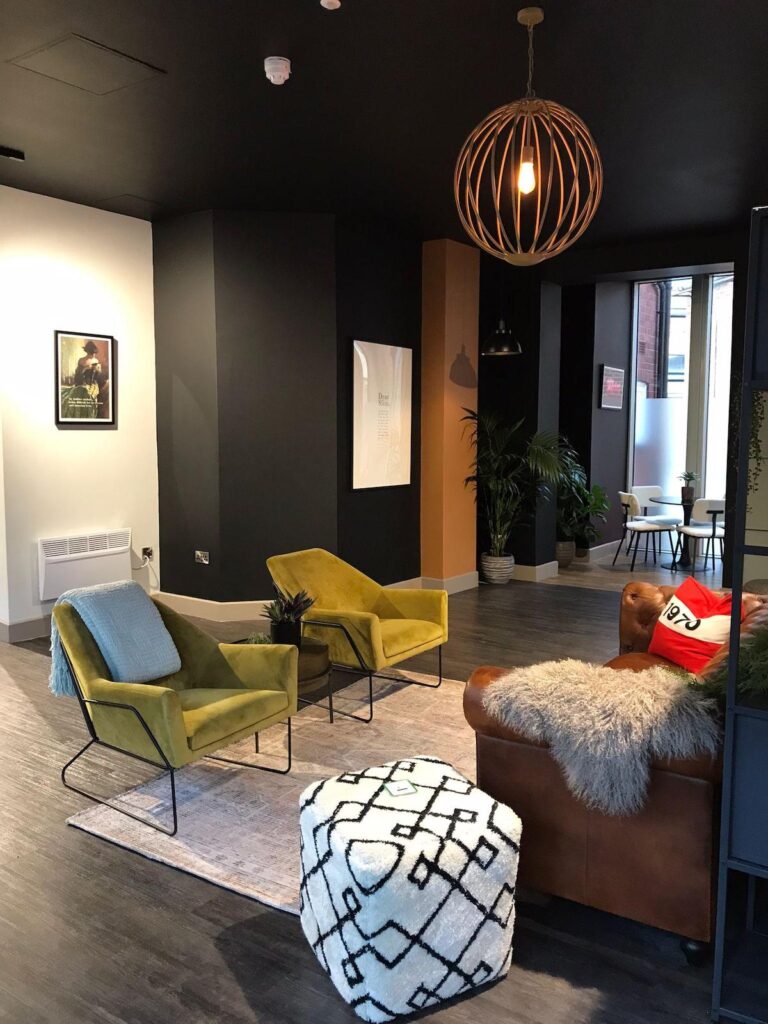 Refurbished social space at The Old Fire Station - Student Roost | PBSA News