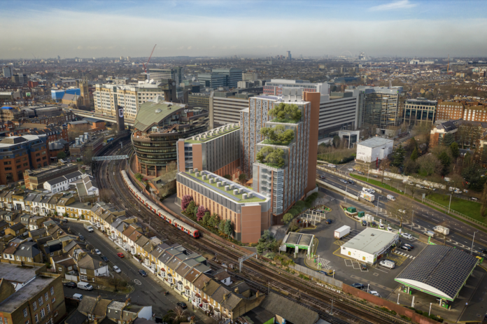 CGI of Dominvs Group's student accommodation scheme in Hammersmith | PBSA News CGI of Dominvs Group's student accommodation scheme in Hammersmith | PBSA News