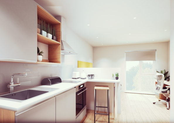 Studio room at Deakins Place - Student Roost | PBSA News