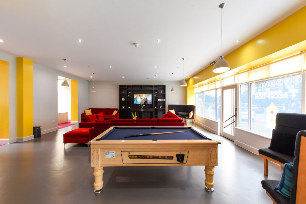 The Old Fire Station social space before the refurbishment - Student Roost | PBSA News