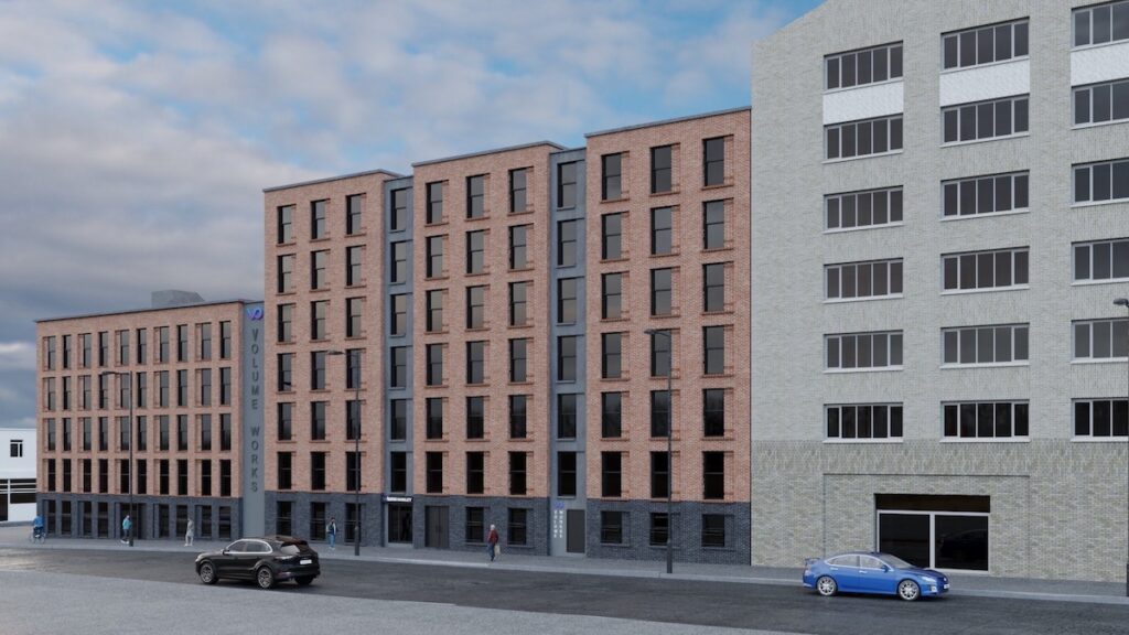 Volume Works student accommodation development in Birmingham - Atelier | PBSA News