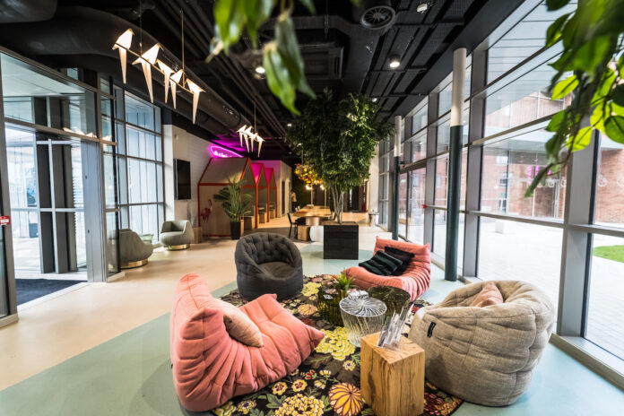 Social and study building at Boho Scotway House in Glasgow - GSA | PBSA News Social and study building at Boho Scotway House in Glasgow - GSA | PBSA News