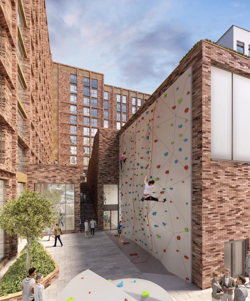 Courtyard at Nelson Street PBSA - Student Roost | PBSA News