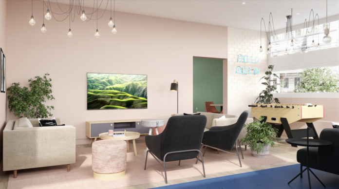 Lounge area at Nido's Clayallee student accommodation scheme - Spike Global | PBSA News Lounge area at Nido's Clayallee student accommodation scheme - Spike Global | PBSA News