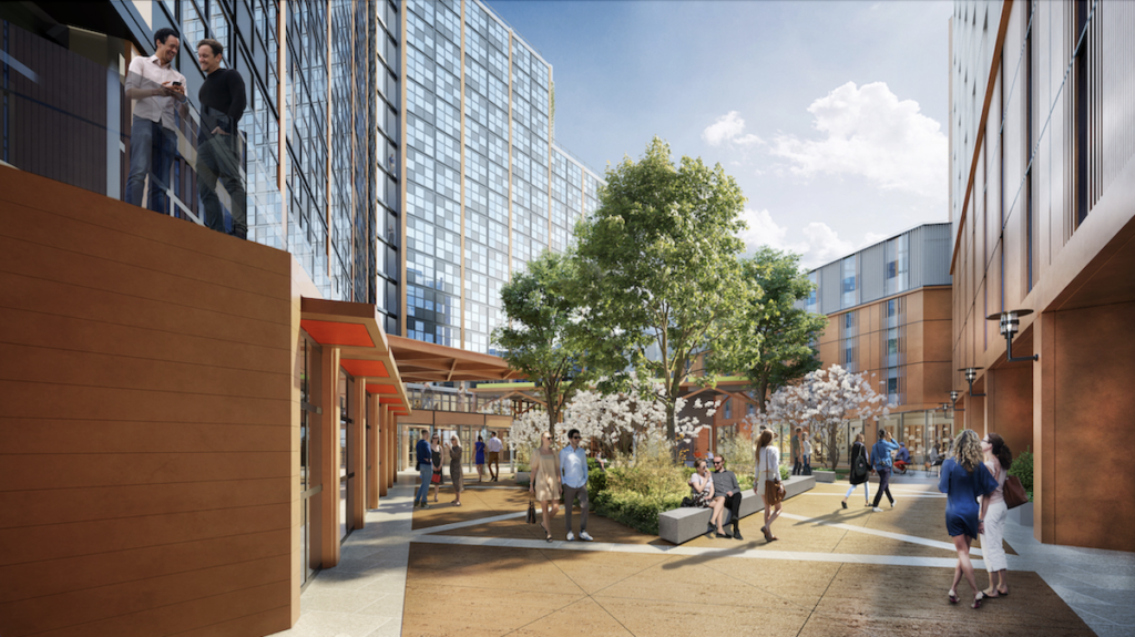CGI of Dominvs Group's Hammersmith student scheme | PBSA News