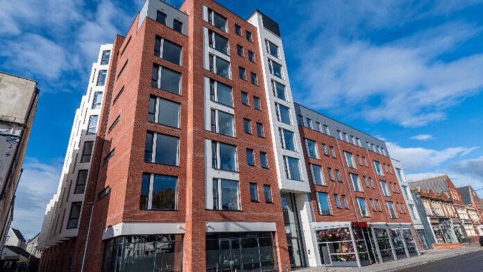 City Heights student accommodation development in Cardiff, which has been acquired by 90 North and Rasameel | PBSA News City Heights student accommodation development in Cardiff, which has been acquired by 90 North and Rasameel | PBSA News