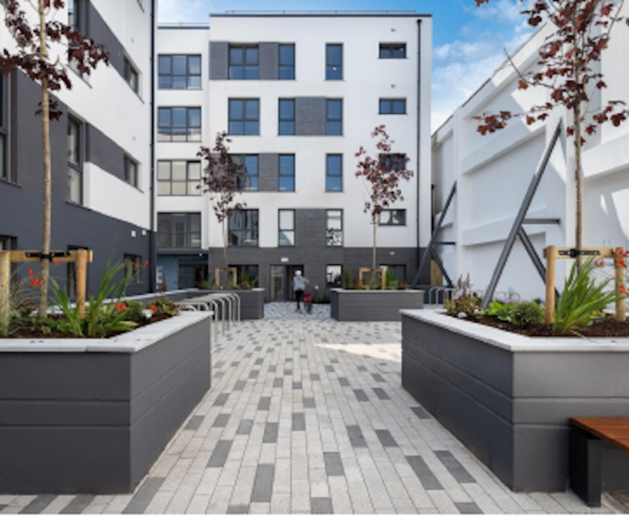 Melbourn Point student accommodation scheme in Cork, Ireland which has been acquired by Harrison Street | PBSA News Melbourn Point student accommodation scheme in Cork, Ireland which has been acquired by Harrison Street | PBSA News