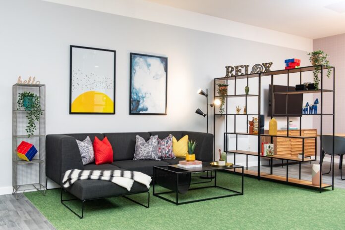 Communal area at Rockingham House PBSA scheme in Sheffield. Image credit: David Phillips | PBSA News Communal area at Rockingham House PBSA scheme in Sheffield. Image credit: David Phillips | PBSA News