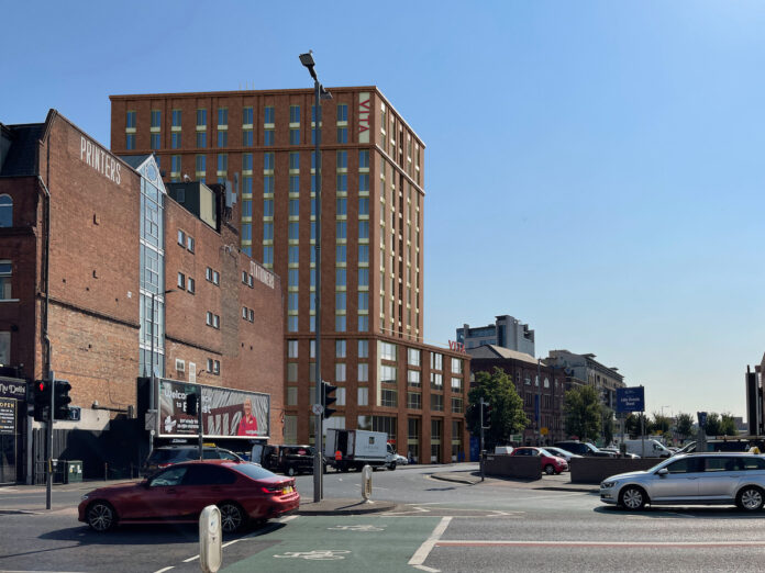 Vita Student Belfast, Little Victoria Street designed by TODD Architects. Vita Group and MRP agree a funding deal to deliver the student accommodation scheme | PBSA News Vita Student Belfast, Little Victoria Street designed by TODD Architects. Vita Group and MRP agree a funding deal to deliver the student accommodation scheme | PBSA News