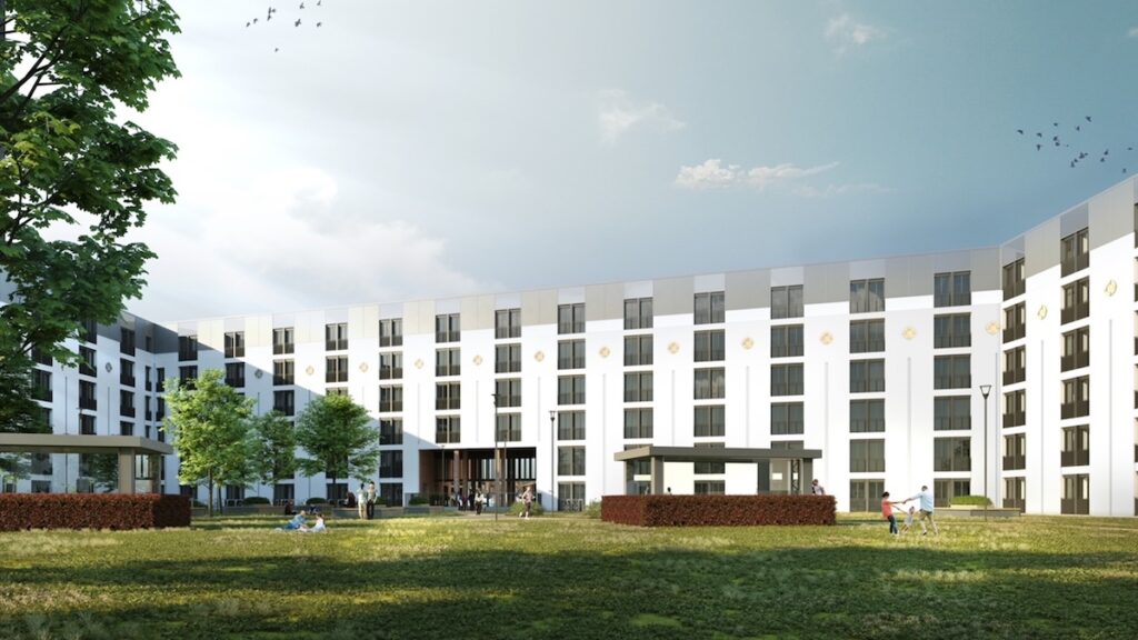 PATRIZIA Turin PBSA Via Moretta Courtyard one | PBSA News
