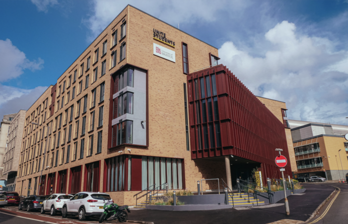 Campbell House, Unite Students' latest purpose-built student accommodation development in Bristol, which reaches practical completion | PBSA News Campbell House, Unite Students' latest purpose-built student accommodation development in Bristol, which reaches practical completion | PBSA News