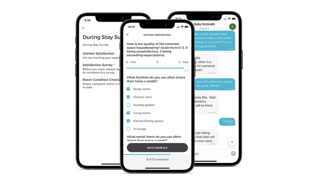Altitude’s student app, fully customised for UNINEST Japan | PBSA News