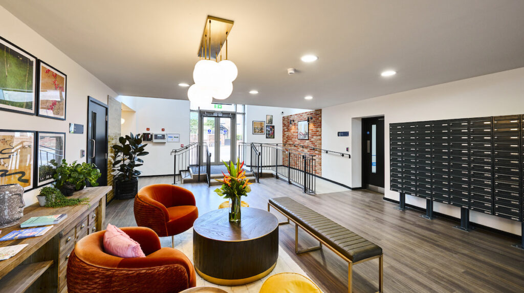 Internal view of the Frederick House entrance | PBSA News