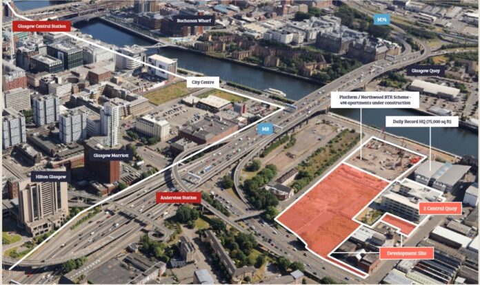 Central Quay Glasgow development site being progressed by Summix Capital | PBSA News Central Quay Glasgow development site being progressed by Summix Capital | PBSA News