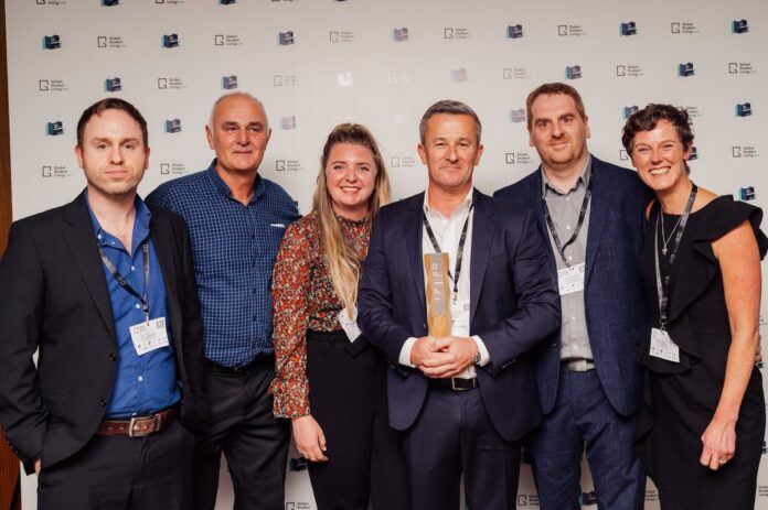 Members of the Nurtur Student Living team, awarded the Best Small Operator award at the Global Student Living Awards 2022 | PBSA News Members of the Nurtur Student Living team, awarded the Best Small Operator award at the Global Student Living Awards 2022 | PBSA News