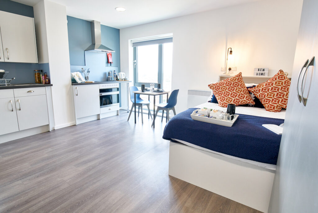 Room at Granary Studios student accommodation scheme in Chester | PBSA News