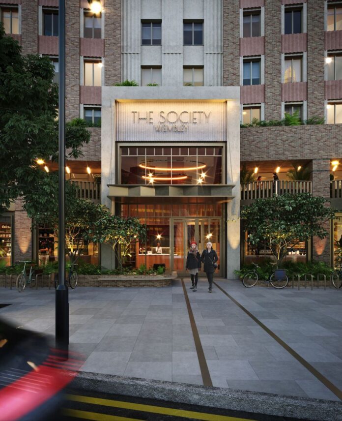 The Society student accommodation scheme in Wembley. Regal London secures planning for the new scheme | PBSA News The Society student accommodation scheme in Wembley. Regal London secures planning for the new scheme | PBSA News