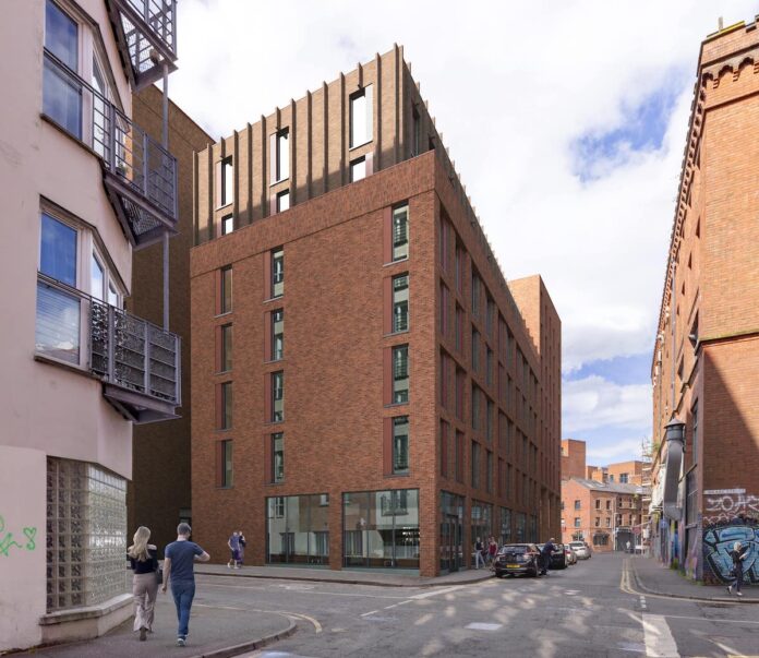The proposed Belfast student accommodation development from Union Street - Turley | Mandeville Developments | PBSA News The proposed Belfast student accommodation development from Union Street - Turley | Mandeville Developments | PBSA News