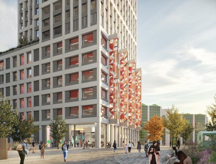 What the new student accommodation development will look like on the Stratford site which has been acquired by Unite Students | PBSA News What the new student accommodation development will look like on the Stratford site which has been acquired by Unite Students | PBSA News
