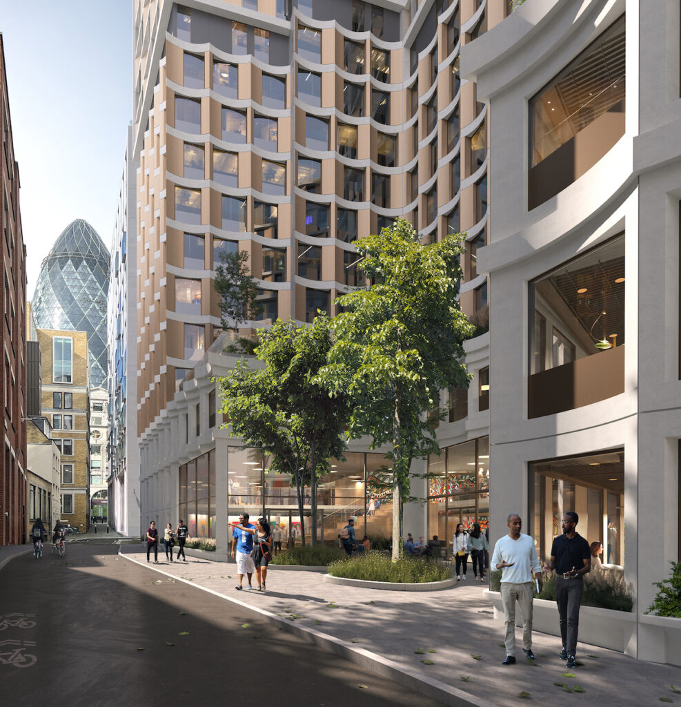65 Crutched Friars Street entrance from Northumberland Alley | PBSA News