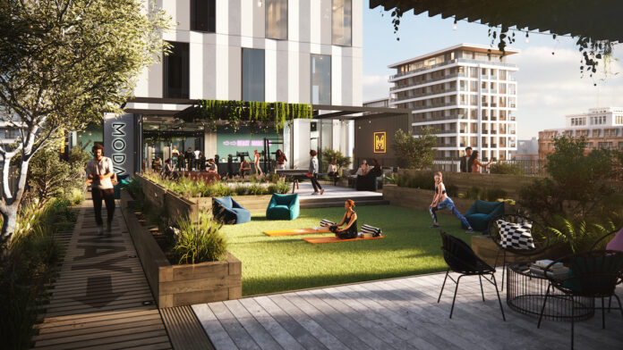 Moda Living student roof terrace | PBSA News Moda Living student roof terrace | PBSA News