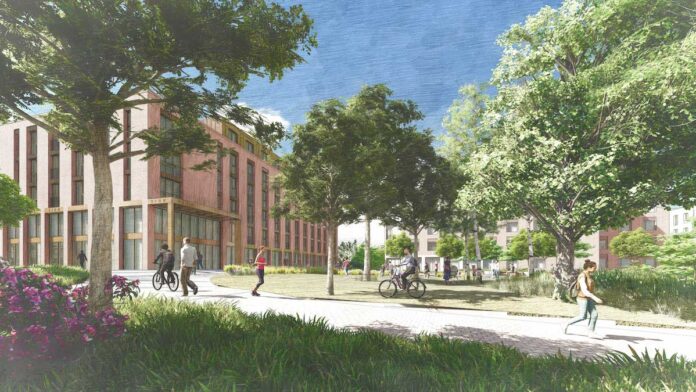 Concept image for iQ Student Accommodation's PBSA development adjacent to the University of Warwick | PBSA News Concept image for the iQ Student Accommodation PBSA development adjacent to the University of Warwick | PBSA News