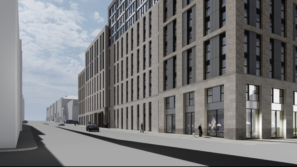 Concept image of the Bath Street scheme | PBSA News