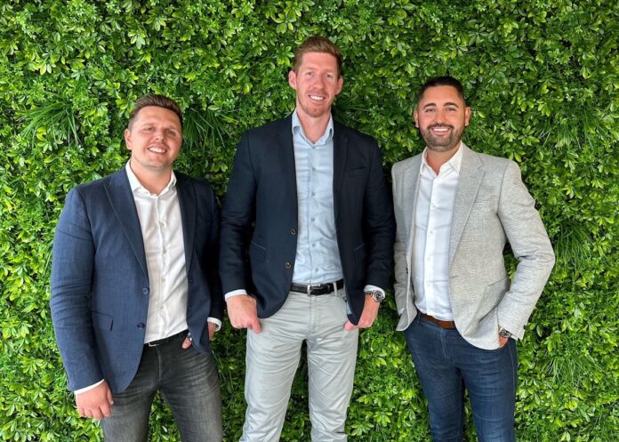 L-R UniHomes Co-founders Luca Mori, Phil Greaves, Bradley Cox | BTR News L-R UniHomes Co-founders Luca Mori, Phil Greaves, Bradley Cox | BTR News