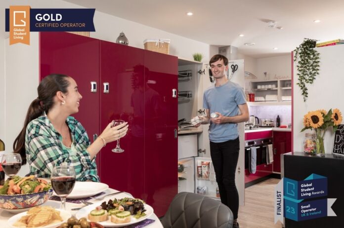 Study Inn has earned a spot as a finalist in the ‘Best Small Operator UK & Ireland’ category for the Global Student Living Awards 2023 | PBSA News Study Inn has earned a spot as a finalist in the ‘Best Small Operator UK & Ireland’ category for the Global Student Living Awards 2023 | PBSA News