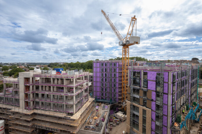 Metalworks student accommodation development. Watkin Jones has reached a construction milestone today | PBSA News Metalworks student accommodation development. Watkin Jones has reached a construction milestone today | PBSA News