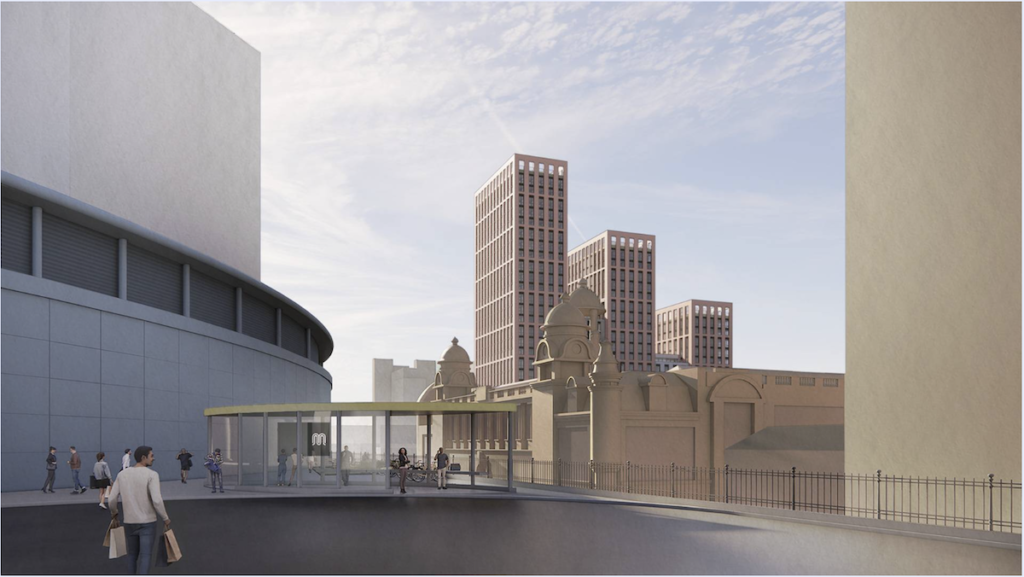 Concept image of iQ Student Accommodation's Echo Street PBSA scheme. Concept image of iQ Student Accommodation's Echo Street PBSA scheme.