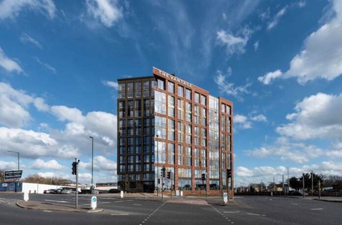 The Vantage PBSA development, one of the five schemes that Harris Associates has launched | PBSA News The Vantage PBSA development, one of the five schemes that Harris Associates has launched | PBSA News