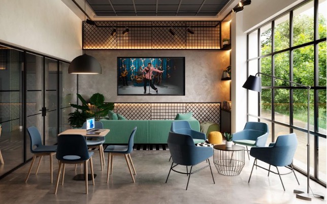 Communal area at micampus Wynwood | PBSA News