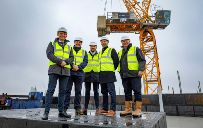 Study Inn Group celebrated the topping out of its latest PBSA in Leeds | Study Inn Group | PBSA News Study Inn Group celebrated the topping out of its latest PBSA in Leeds | Study Inn Group | PBSA News