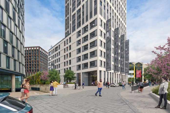 Hawthorne House in Stratford, which Unite Students has began construction works on | Unite Students | RG Group | PBSA News Hawthorne House in Stratford, which Unite Students has began construction works on | Unite Students | RG Group | PBSA News
