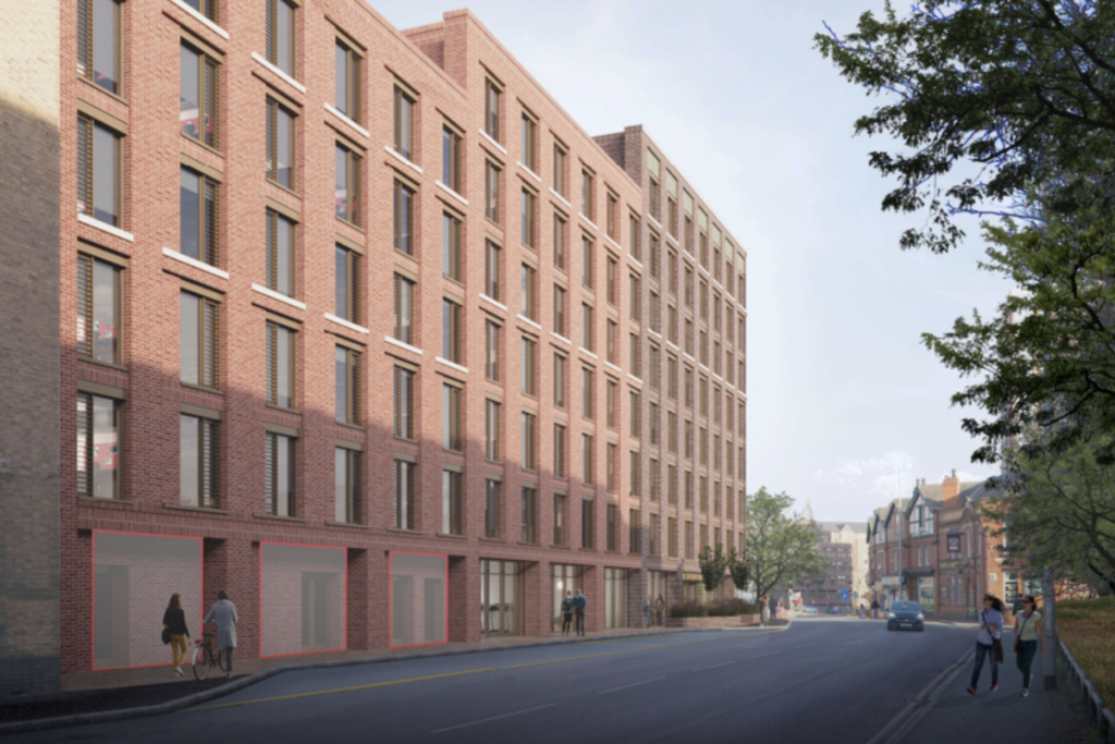 CGI of the Leeds student accommodation scheme | PBSA News